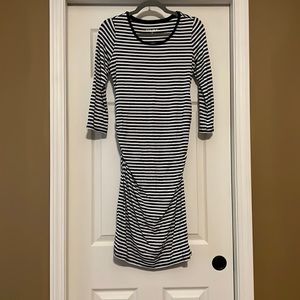 Liz Lange striped Maternity Dress